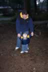 Greyson and Greg on our first camping trip. (165kb)