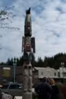 One of many totem poles we saw (100kb)