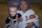 Grandma Bette, Greyson and Christian (104kb)