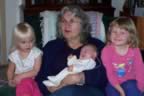 Megan, Grandma Bette, Greyson, Kristen (116kb)