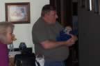 Grandpa Denny, Grandma Diane and Greyson (74kb)