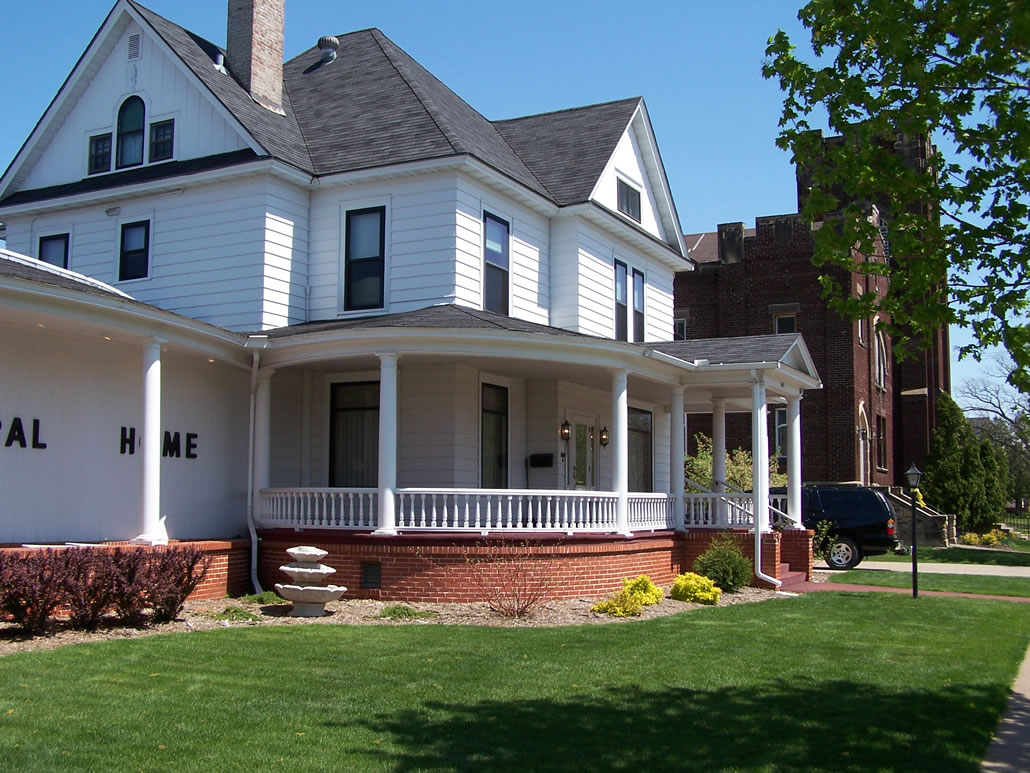 Front of Olson Funeral Home