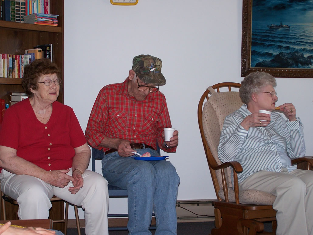 Aunt Helen, Uncle Perry (Peg) and Aunt Lucille