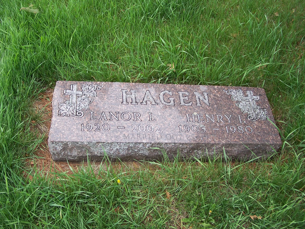 Grandpa's sister's marker